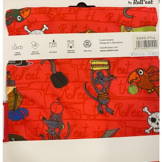 ECOLIFE SNACK N GO KIDS - PIRATES RED